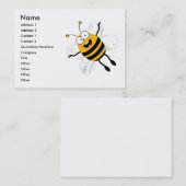 Cartoon Bee Visitenkarte (Vorne/Hinten)