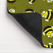 Cartoon Bees Mousepad (Ecke)