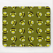 Cartoon Bees Mousepad (Vorne)