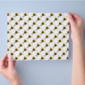 Cartoon Bees Pattern Flyer (Hand)