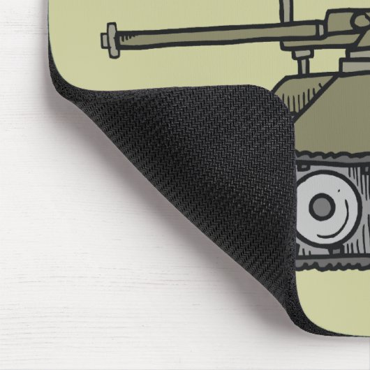 Cartoon-Behälter Mousepad (Ecke)