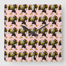 Cartoon bekämpft Adler