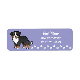 Cartoon Bernese Gebirgshund