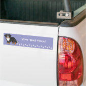 Cartoon Bernese Gebirgshund Autoaufkleber (Auf Lkw)