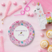 Cartoon Bienen und Vögel Pappteller (Party)