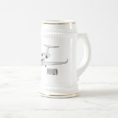 Cartoon Bierglas (VorderseiteRechts)