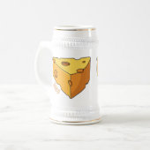 Cartoon Bierglas (Vorderseite Links)