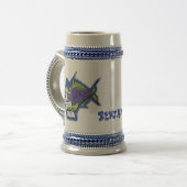 Cartoon Bierglas (Vorderseite Links)