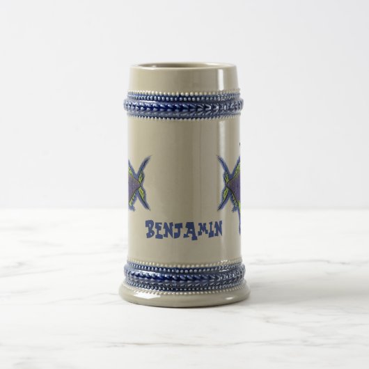 Cartoon Bierglas (Mittel)