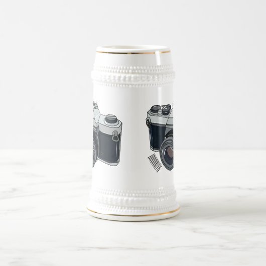 Cartoon Bierglas (Mittel)