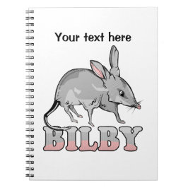 Cartoon Bilby Notizblock