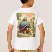 Cartoon-Bild von Terrain T-Shirt (Rückseite)