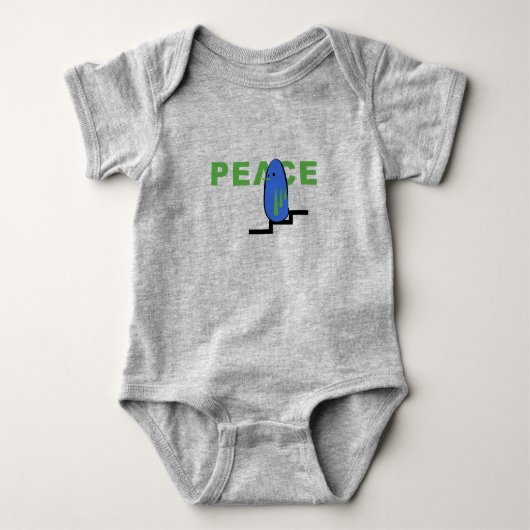 Cartoon Bird Baby Strampler (Vorderseite)