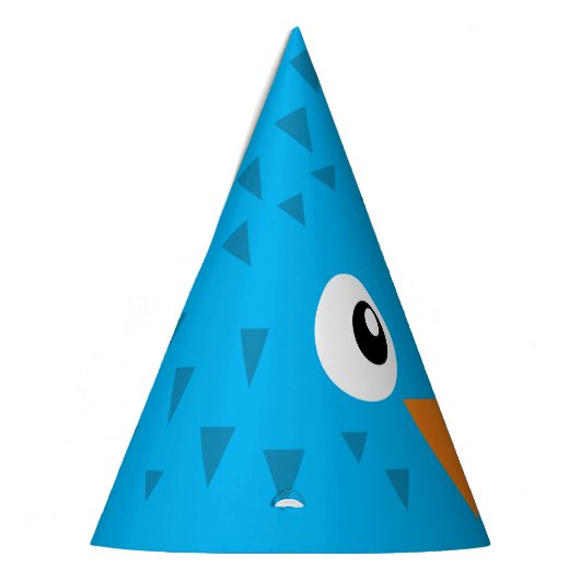 Cartoon Bluebird Costume Party Hat Partyhütchen (Links)