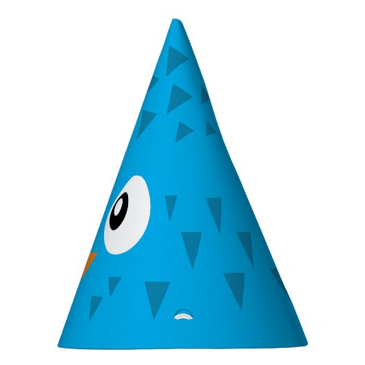 Cartoon Bluebird Costume Party Hat Partyhütchen (Rechts)