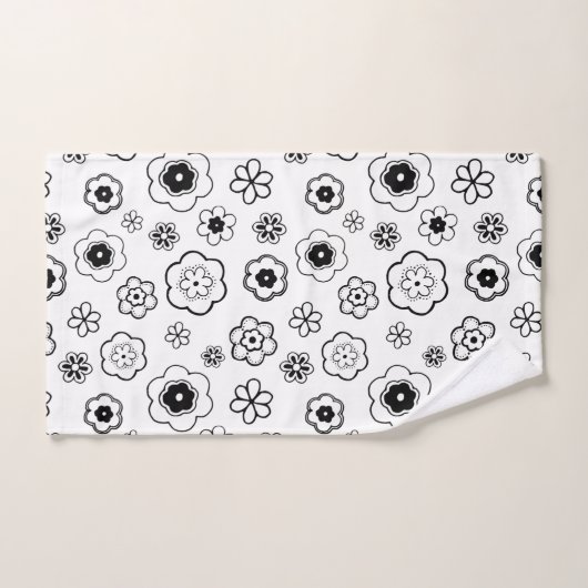 Cartoon Blume Badehandtuch Set (Handtuch)