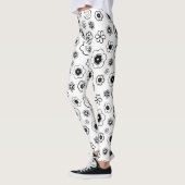 Cartoon Blume Leggings (Links)
