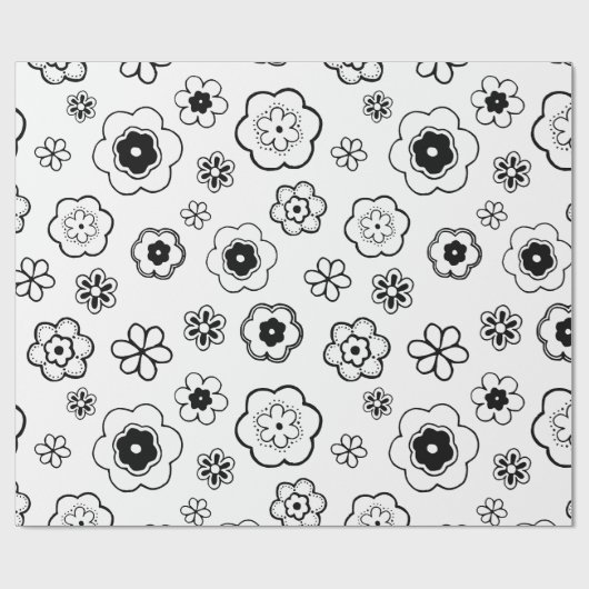 Cartoon Blume Packpapier (Flach)