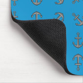 Cartoon Boat Anchor Set Mousepad (Ecke)