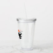 Cartoon-Bomber Acryltrinkbecher (Links)
