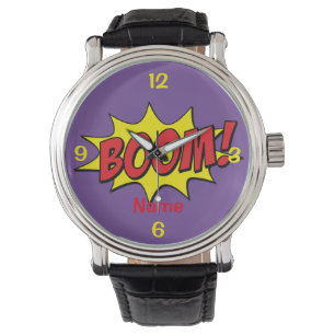 Cartoon Boom Thunder_Cove Armbanduhr