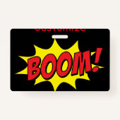 Cartoon Boom Thunder_Cove Ausweis (Rückseite)