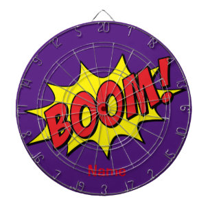 Cartoon Boom Thunder_Cove Dartscheibe