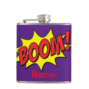 Cartoon Boom Thunder_Cove Flachmann