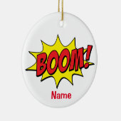 Cartoon Boom Thunder_Cove Keramik Ornament (Rechts)