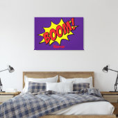 Cartoon Boom Thunder_Cove Leinwanddruck (Insitu (Schlafzimmer))