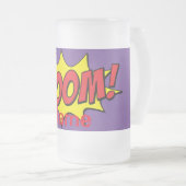 Cartoon Boom Thunder_Cove Mattglas Bierglas (VorderseiteRechts)