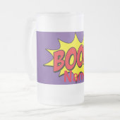 Cartoon Boom Thunder_Cove Mattglas Bierglas (Vorderseite Links)