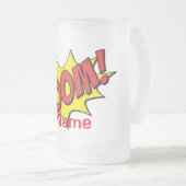 Cartoon Boom Thunder_Cove Mattglas Bierglas (VorderseiteRechts)