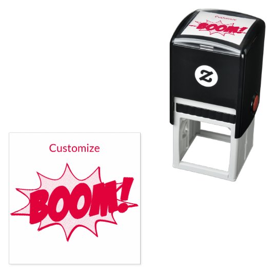 Cartoon Boom Thunder_Cove Permastempel (Beispiel)