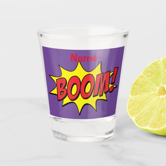 Cartoon Boom Thunder_Cove Schnapsglas (Vorderseite)