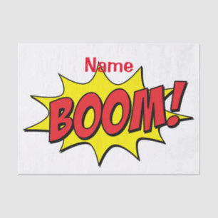 Cartoon Boom Thunder_Cove Seidenpapier