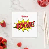 Cartoon Boom Thunder_Cove Serviette (Beispiel)