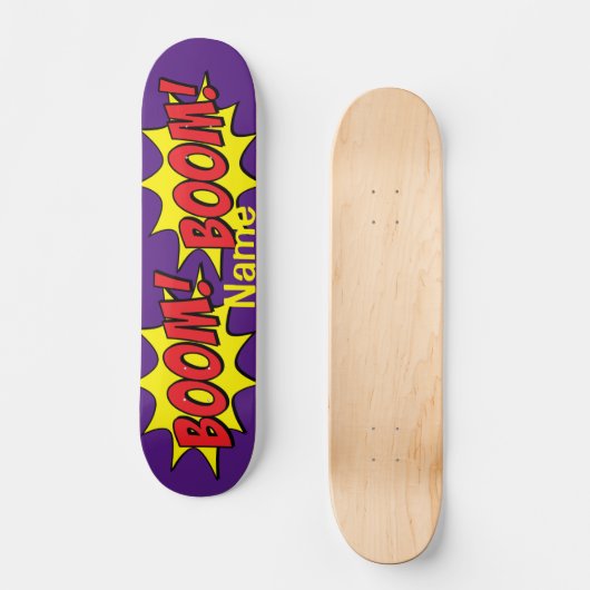 Cartoon Boom Thunder_Cove Skateboard (Vorderseite)
