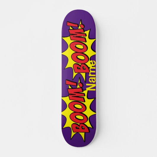 Cartoon Boom Thunder_Cove Skateboard (Vorne)