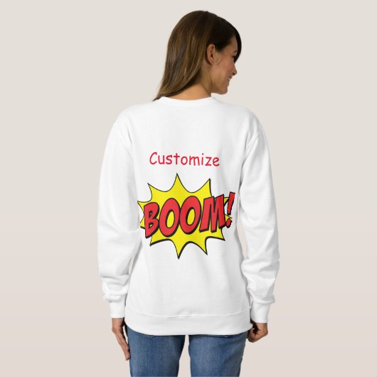Cartoon Boom Thunder_Cove Sweatshirt (Schwarz voll)