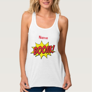 Cartoon Boom Thunder_Cove Tank Top