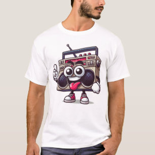 Cartoon-Boombox-Kumpel T-Shirt