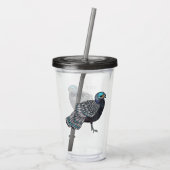 Cartoon Bornean Acryltrinkbecher (Rückseite)