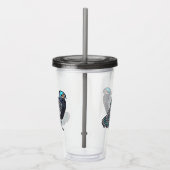 Cartoon Bornean Acryltrinkbecher (Rechts)