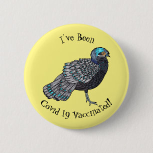 Cartoon Bornean Button