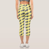 Cartoon Bornean Capri Leggings (Rückseite)