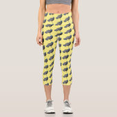 Cartoon Bornean Capri Leggings (Vorderseite)