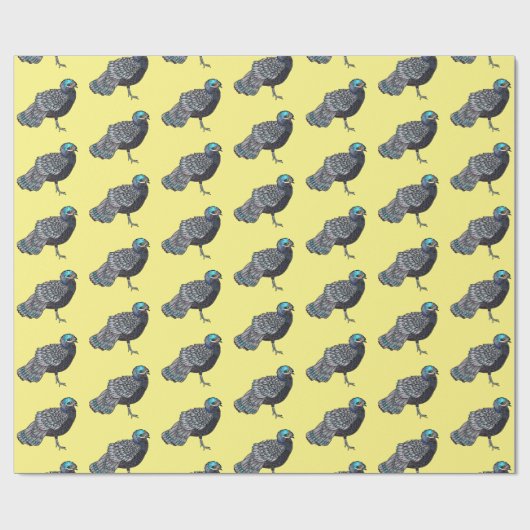 Cartoon Bornean Geschenkpapier (Flach)