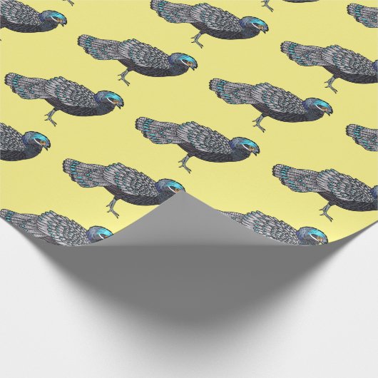 Cartoon Bornean Geschenkpapier (Ecke)