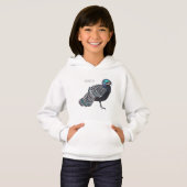Cartoon Bornean Hoodie (Vorne ganz)